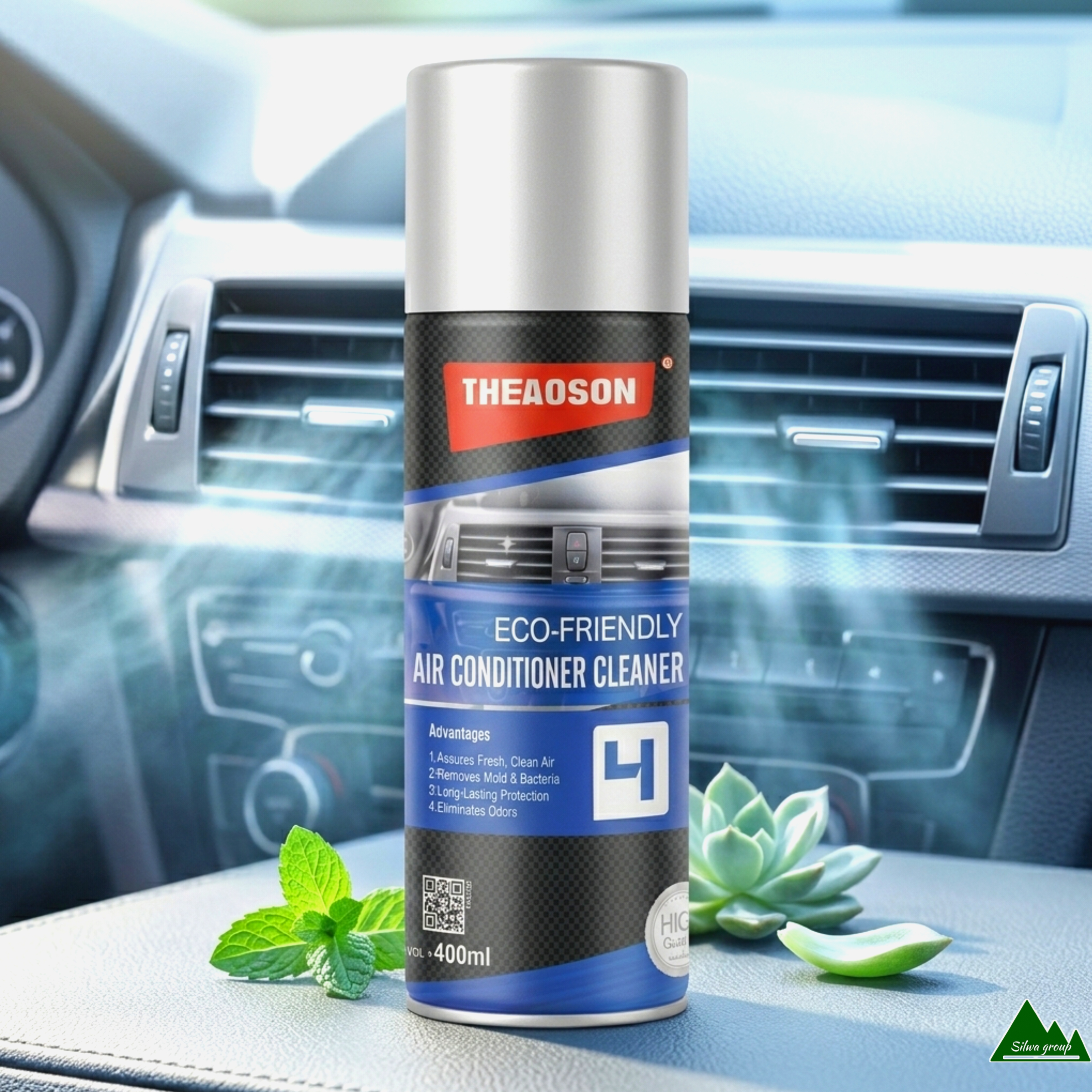 Theaoson Air Conditioner Cleaner Pembersih saluran AC mobil